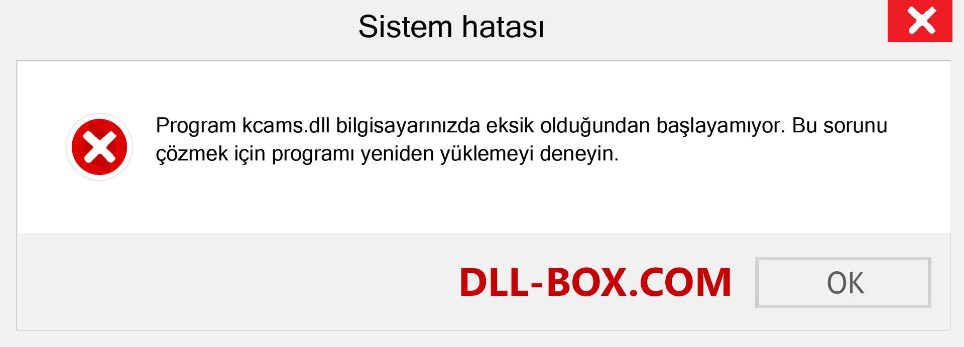 kcams.dll dosyası eksik mi? Windows 7, 8, 10 için İndirin - Windows'ta kcams dll Eksik Hatasını Düzeltin, fotoğraflar, resimler